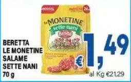 DEM Beretta le monetine salame sette nani offerta