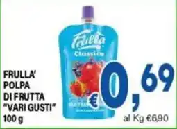 DEM Frulla' polpa di frutta vari gusti offerta
