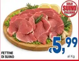 DEM Fettine di suino offerta