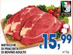 DEM Bistecche di fracosta di bovino adulto offerta