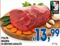 DEM Polpa magra di bovino adulto offerta