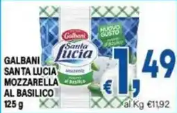 DEM Galbani Santa Lucia Mozzarella al basilico offerta