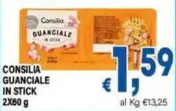 DEM Consilia guanciale in stick offerta