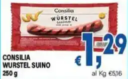 DEM Consilia Wurstel Suino offerta
