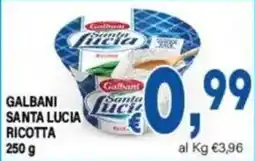 DEM Galbani Santa Lucia Ricotta offerta