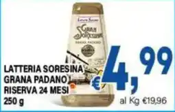 DEM Latteria Sorensina Grana Padano Riserva 24 Mesi offerta