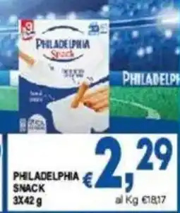 DEM Philadelphia Snack offerta