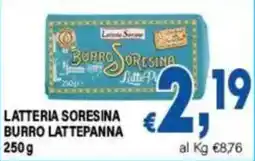 DEM Burro Lattepanna Latteria Soresina offerta