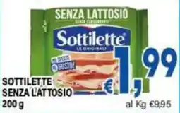 DEM Sottilette senza lattosio offerta