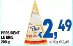 DEM President Le Brie offerta