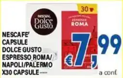 DEM Nescafe' Dolce Gusto Espresso Roma offerta