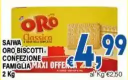 DEM Saiwa Oro biscotti classico offerta