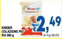 DEM Kinder Colazione Più offerta