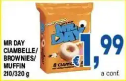 DEM Mr Day ciambelle/brownies/muffin offerta