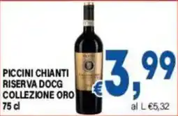 DEM Piccini Chianti Riserva DOCG Collezione Oro offerta