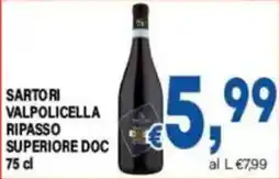 DEM Sartori Valpolicella Ripasso Superiore DOC offerta