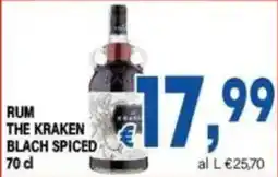 DEM Rum The Kraken Black Spiced offerta