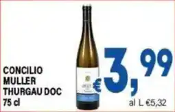 DEM Concilio Muller Thurgau Doc offerta