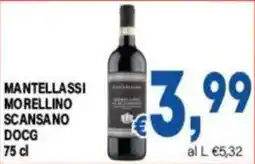 DEM Mantellassi Morellino Scansano DOCG offerta