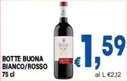 DEM Botte Buona Bianco/Rosso offerta
