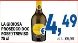 DEM La gioiosa prosecco doc rose/treviso offerta