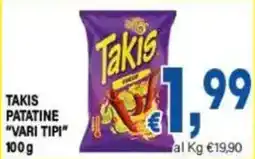 DEM Takis patatine vari tipi offerta