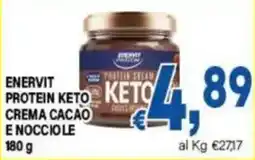 DEM Enervit Protein Keto Crema Cacao e Nocciole offerta