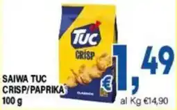 DEM Saiwa Tuc Crisp Paprika offerta