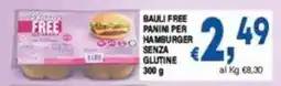 DEM Bauli free panini per hamburger senza glutine offerta