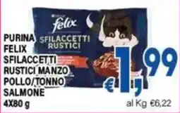 DEM Purina Felix Sfilaccetti Rustici offerta