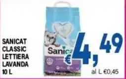 DEM Sanicat classic lettiera lavanda offerta