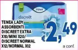 DEM Tena Lady Assorbenti Discreet offerta