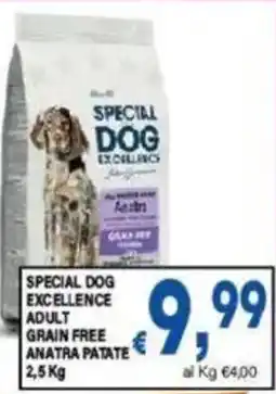 DEM Special Dog Excellence Adult Grain Free Anatra Patate offerta