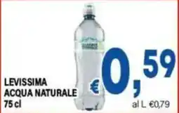 DEM Levissima acqua naturale offerta