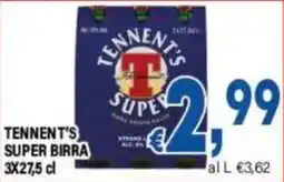 DEM Tennent's Super Birra offerta