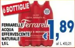 DEM Ferrarelle acqua effervescente naturale offerta