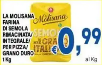 Farina di semola rimacinata per pizza grano duro Molisana