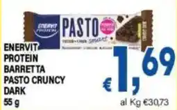 DEM Enervit Protein Barretta Pasta Cruncy Dark offerta
