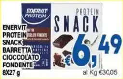DEM Enervit Protein Snack Barretta Cioccolato Fondente offerta