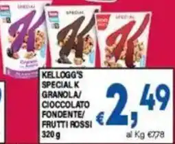 DEM Kellogg's Special K Granola offerta