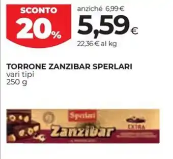 Torrone Zanzibar Sperlari