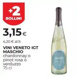 Unicoop Etruria Vini Veneto IGT Maschio offerta