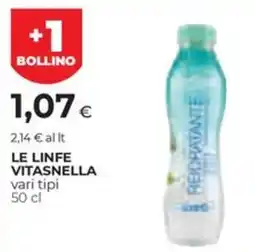 Unicoop Etruria Le linfe vitasnella offerta
