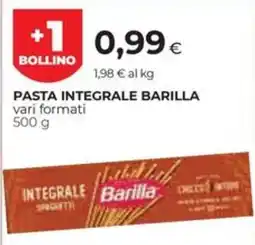 Unicoop Etruria Pasta integrale Barilla offerta