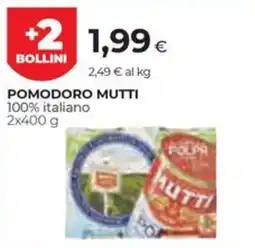 Unicoop Etruria Pomodoro Mutti offerta