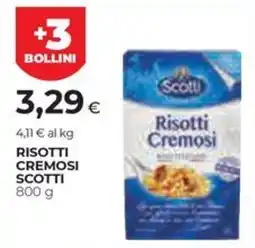 Unicoop Etruria Risotti Cremosi Scotti offerta