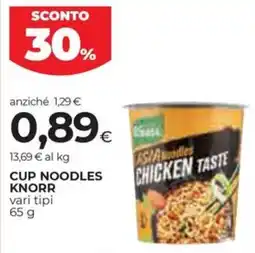 Unicoop Etruria Cup Noodles Knorr offerta