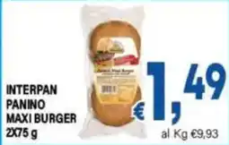 DEM Interpan panino maxi burger offerta