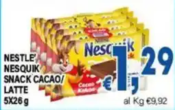 DEM Nestlé Nesquik Snack Cacao/Latte offerta