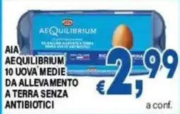 DEM AIA AEQUILIBRIUM 10 UOVA MEDIE DA ALLEVAMENTO A TERRA SENZA ANTIBIOTICI offerta